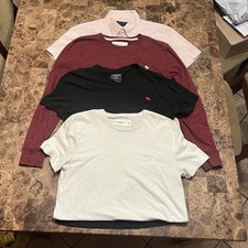 abercrombie 4 camisas masculinas pequenas comprar usado  Enviando para Brazil