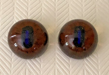 Pair vintage glass for sale  HELSTON