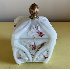 Bonbonnière boîte opaline d'occasion  Pionnat