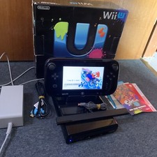 Console Nintendo Wii U com Mario Kart 8 Premium 32gb preto comprar usado  Enviando para Brazil