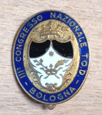 Distintivo congresso nazionale usato  San Giuliano Milanese