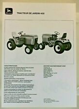 Prospectus brochure tracteur d'occasion  Auneau