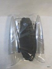 Pacote com 4 luzes de teto marcadoras de cabine cromadas torpedo transparente/âmbar SEM HARDWARE DE MONTAGEM comprar usado  Enviando para Brazil