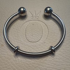 Autêntica pulseira Pandora Moments estilo corrente de cobra pulseira aberta tamanho 1 RARA HTF comprar usado  Enviando para Brazil