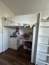 Hochbett ikea weiß gebraucht kaufen  Neuss