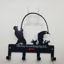 Organizador de chaves montado na parede gancho rack pesca Rapala - Frete Grátis comprar usado Organizador de chaves montado na parede gancho rack pesca Rapala - Frete Grátis comprar usado  Enviando para Brazil