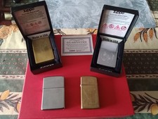 Lot 4 zippo d'occasion  Pithiviers