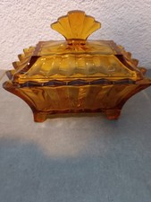 Art deco glasdose gebraucht kaufen  Ottendorf-Okrilla