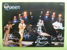 Queen pop autogrammkarte gebraucht kaufen  Missen-Wilhams