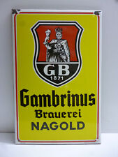 Gambrinus brauerei nagold gebraucht kaufen  Bad Vilbel