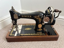 Singer crank sewing for sale  DARTMOUTH