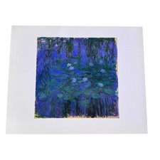 Claude monet blue for sale  Akron