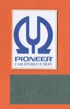 Adesivo Sticker Vintage Auto Tuning Autocollant Aufkleber PIONEER Car Stereo comprar usado  Enviando para Brazil
