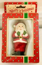 2 claus santa ornaments for sale  West Haven