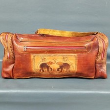 Vintage brown tooled for sale  Fort Wayne
