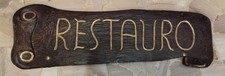 Insegna legno noce usato  Brescia