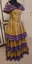 Kleid gold barock gebraucht kaufen  Hamburg