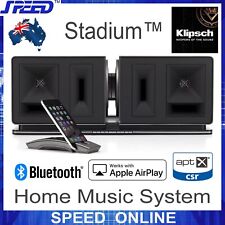 Sistema de música residencial Klipsch Stadium™ - 400W - Bluetooth e AirPlay - Preto/alumínio comprar usado  Enviando para Brazil