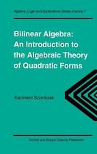 Álgebra Bilinear: Uma Introdução à Teoria Algébrica das Formas Quadráticas por  comprar usado  Enviando para Brazil