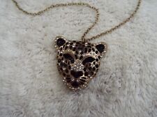 Gooldtone rhinestone leopard for sale  Eclectic