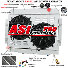 Ventilador de cobertura de radiador de 3 fileiras para 1972-1986 Jeep CJ5 CJ6 CJ7 /Scrambler AT&MT, usado comprar usado  Enviando para Brazil