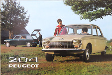 Peugeot 204 brochure d'occasion  Expédié en Belgium