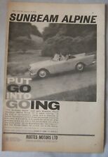 1962 sunbeam alpine for sale  DARWEN