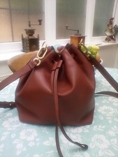 Tan leather crossbody for sale  DERBY