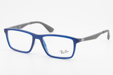 Usado, Armações de óculos Ray-Ban RB7056 5393 unissex retangulares azul brilhante 53mm comprar usado  Enviando para Brazil