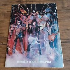 Kiss tour programme for sale  Shipping to Ireland