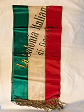 Grande tricolore colonia usato  Italia