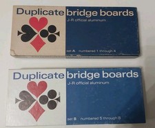 Vintage duplicate bridge for sale  Kingston