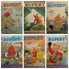 Rupert annuals lot for sale  LONDON