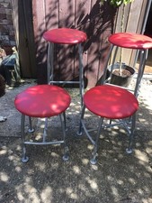 Low red leather for sale  ST. NEOTS