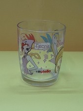 Bicchiere nutella winx usato  Italia