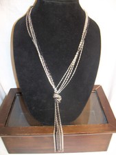 Necklace metal silver for sale  Old Town