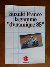Usado, Prospectus Catalogue Brochure Moto : SUZUKI FRANCE la gamme " dynamique 85 " comprar usado  Enviando para Brazil