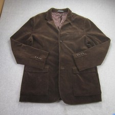 Casaco esportivo vintage polo Ralph Lauren blazer masculino XL marrom veludo jaqueta pesada, usado comprar usado  Enviando para Brazil