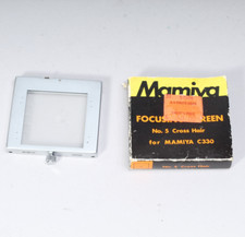 Usado, TELA DE FOCO MAMIYA #5 CABELO CRUZADO PARA CÂMERAS TLR SÉRIE C COM CAIXA comprar usado  Enviando para Brazil