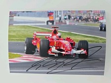 Michael schumacher autogramm gebraucht kaufen  Möckmühl
