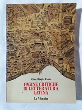 Pagine critiche letteratura usato  Sanremo