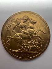 1912 gold sovereign full for sale  ABERDEEN