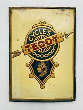 Blechschild teddy cycles gebraucht kaufen  Schiffweiler