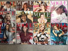 Vogue british magazine for sale  NORTHAMPTON