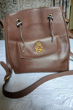 Sac cuir noisette d'occasion  Laroque-d'Olmes