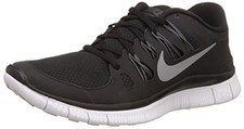 Tênis de corrida Nike feminino Free 5.0+ preto/branco tamanho 6.5 580591-002 comprar usado  Enviando para Brazil