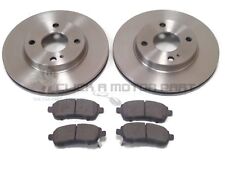 Ford Fiesta MK7 1.25 1.4 Zetec 1.4 TCDI 1.6 08-17 Frente 2 Brake Discs & Pads comprar usado  Enviando para Brazil