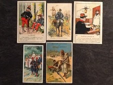 Lot chromos militaires d'occasion  Vasles