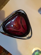 Triangular murano scandi for sale  BIRMINGHAM