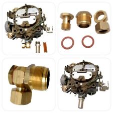 Adaptador de encaixe de entrada Rochester Quadrajet 4bbl carburador combustível banjo cotovelo 90* comprar usado  Enviando para Brazil